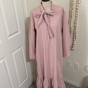 Elegant Pink Maxi Dress